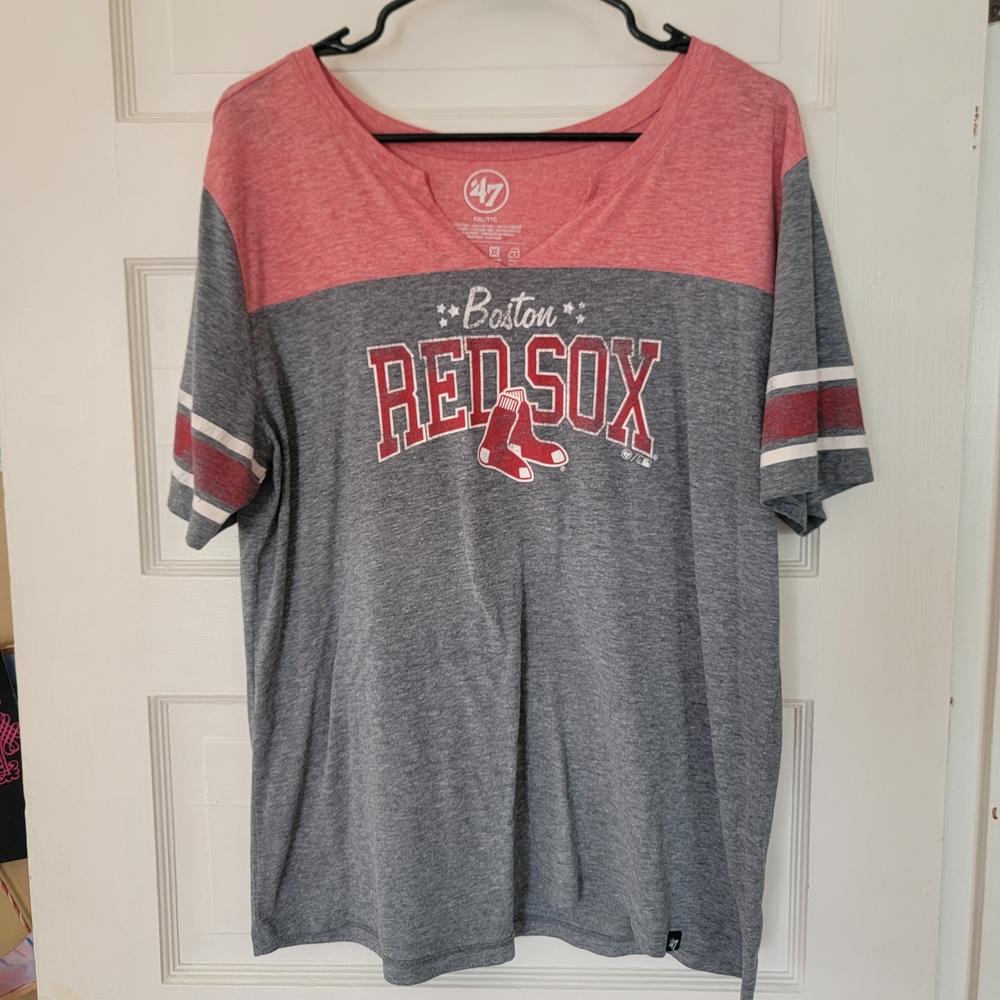 47 Brand Red Heather T-Shirt